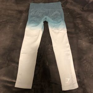 Gymshark ombre seamless leggings - small
